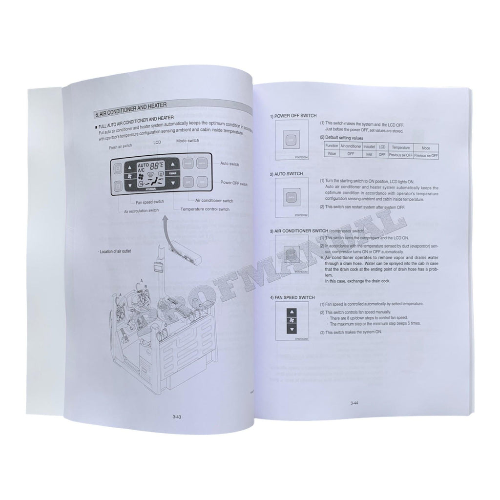 Hyundai HL740-9A WHEEL LOADER Operators Maintenance Manual
