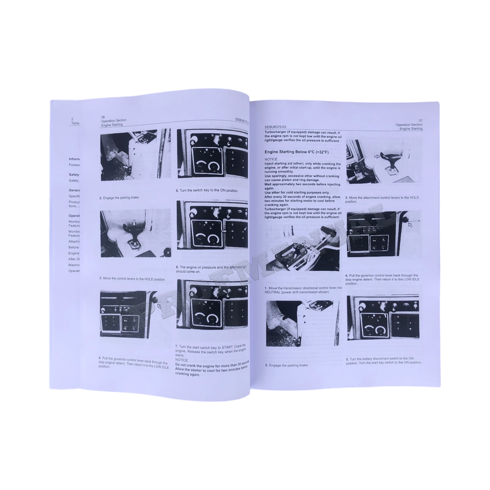 Caterpillar D5H D5H LGP D5H XL Series II Track Type Tractor Operators manual