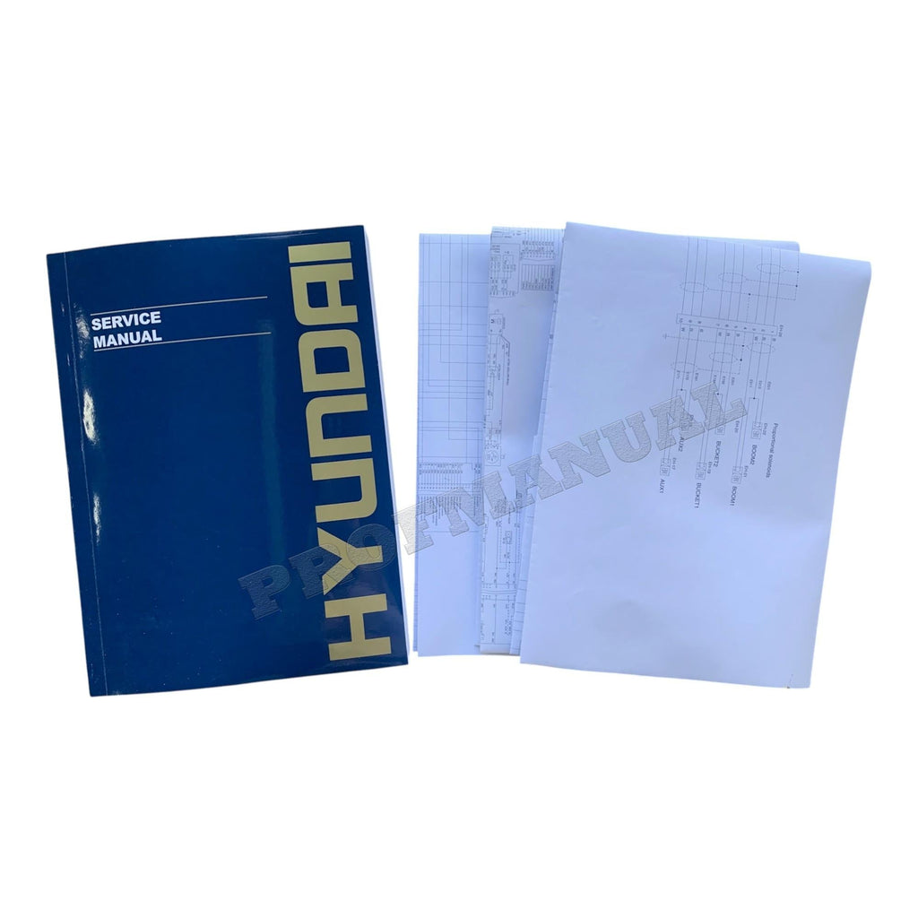 Hyundai HL780-9A WHEEL LOADER Hardcover Repair Service Manual