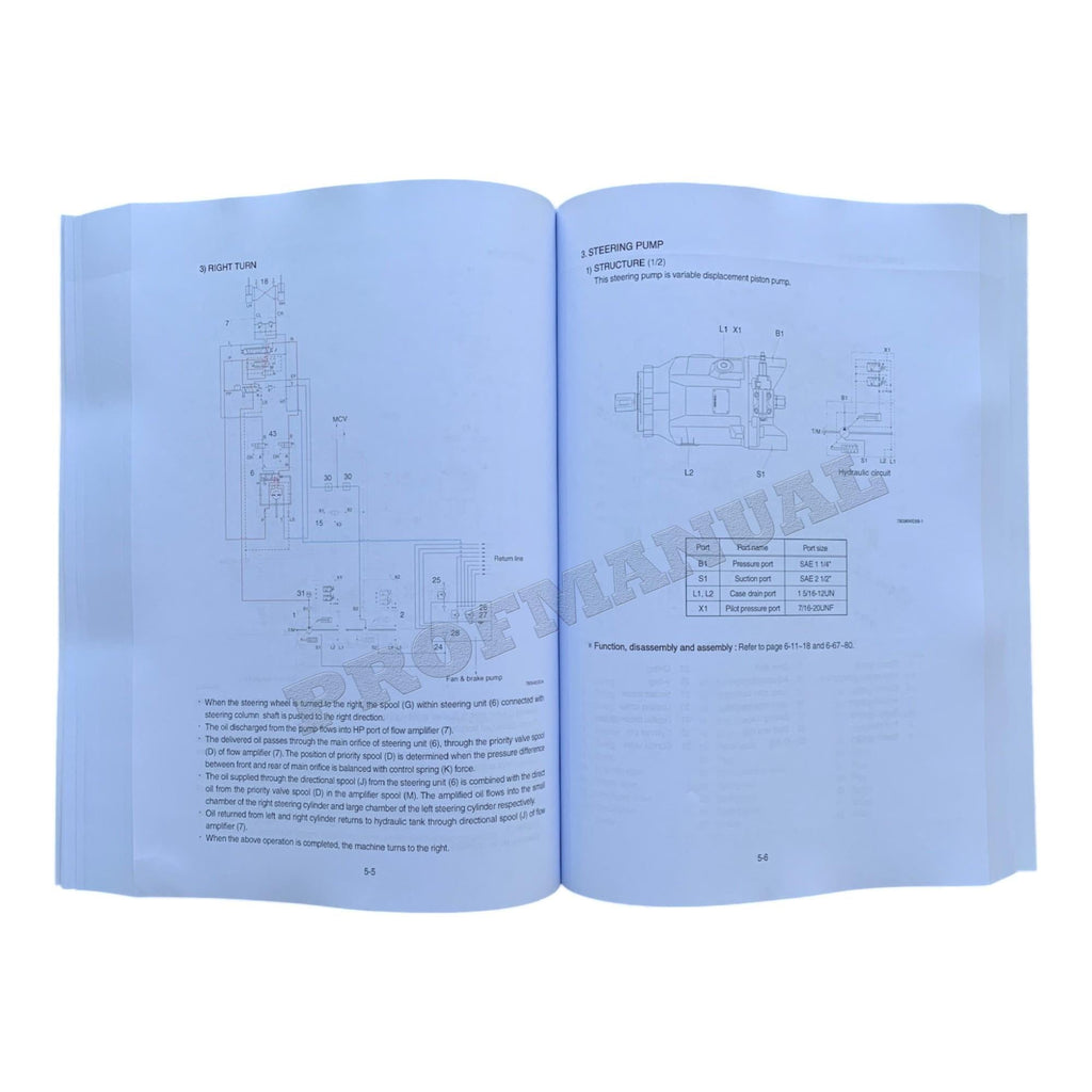 Hyundai HL780-9A WHEEL LOADER Hardcover Repair Service Manual