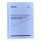 Manual de servicio completo de la EXCAVADORA Caterpillar E120B *Enviar número de serie