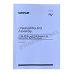 Caterpillar 3114 3116 3126 Engine Disassem Assem Test Adjust Service Manual SET 3 BOOKS