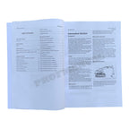 Manual de mantenimiento del operador de la excavadora de cadenas Caterpillar E120B serie 6JF00074-Up