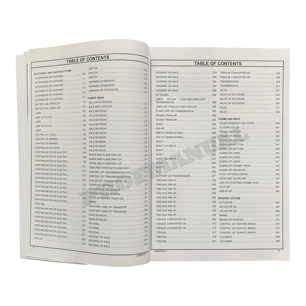 Caterpillar Cat 518C Grapple Skidder Parts Catalog Manual