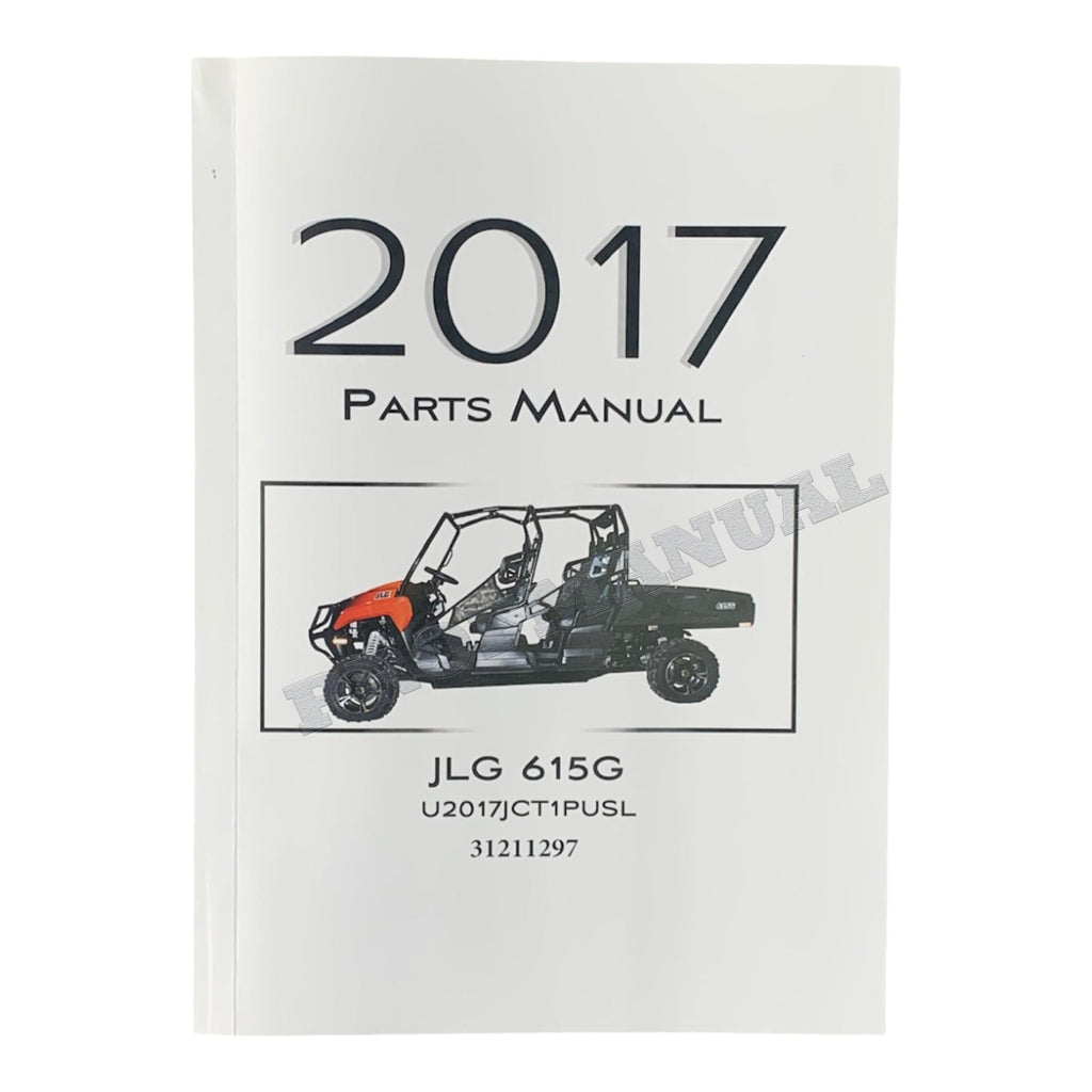 JLG 615G UTVs  Parts Catalog Manual