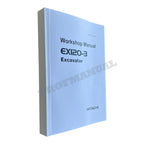 Manual de servicio del taller de la excavadora HITACHI EX120-3