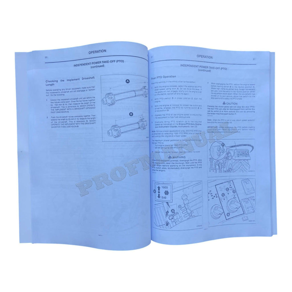 JCB 3155 3185 Fastrac Tractor Operators Manual 1471