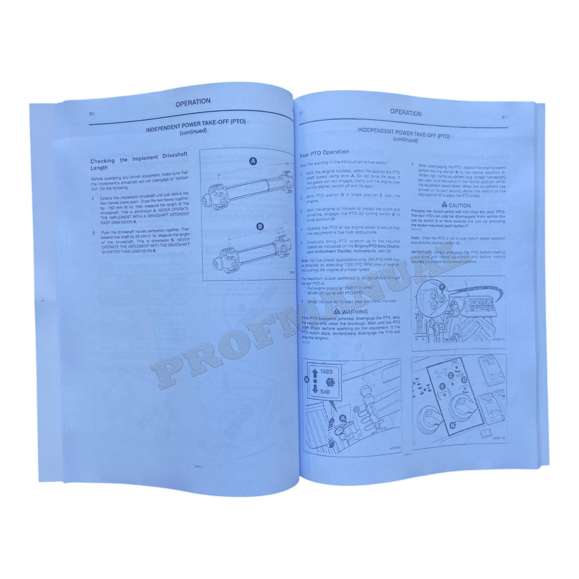 JCB 3155 3185 Fastrac Tractor Operators Manual 1471