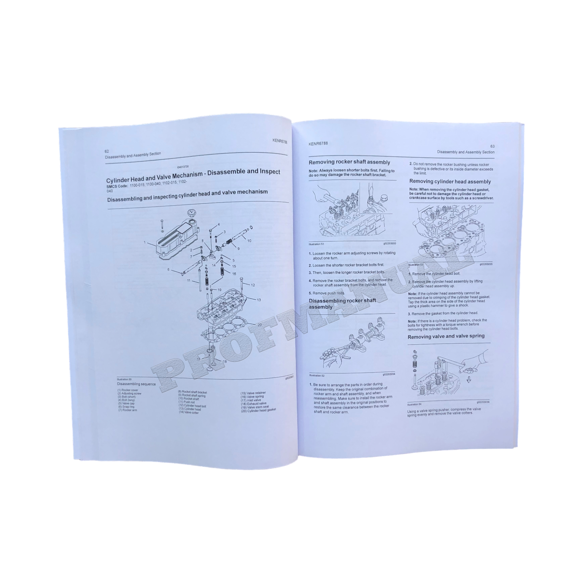 Caterpillar S4Q2-T Engine Service Manual Disassem Assem