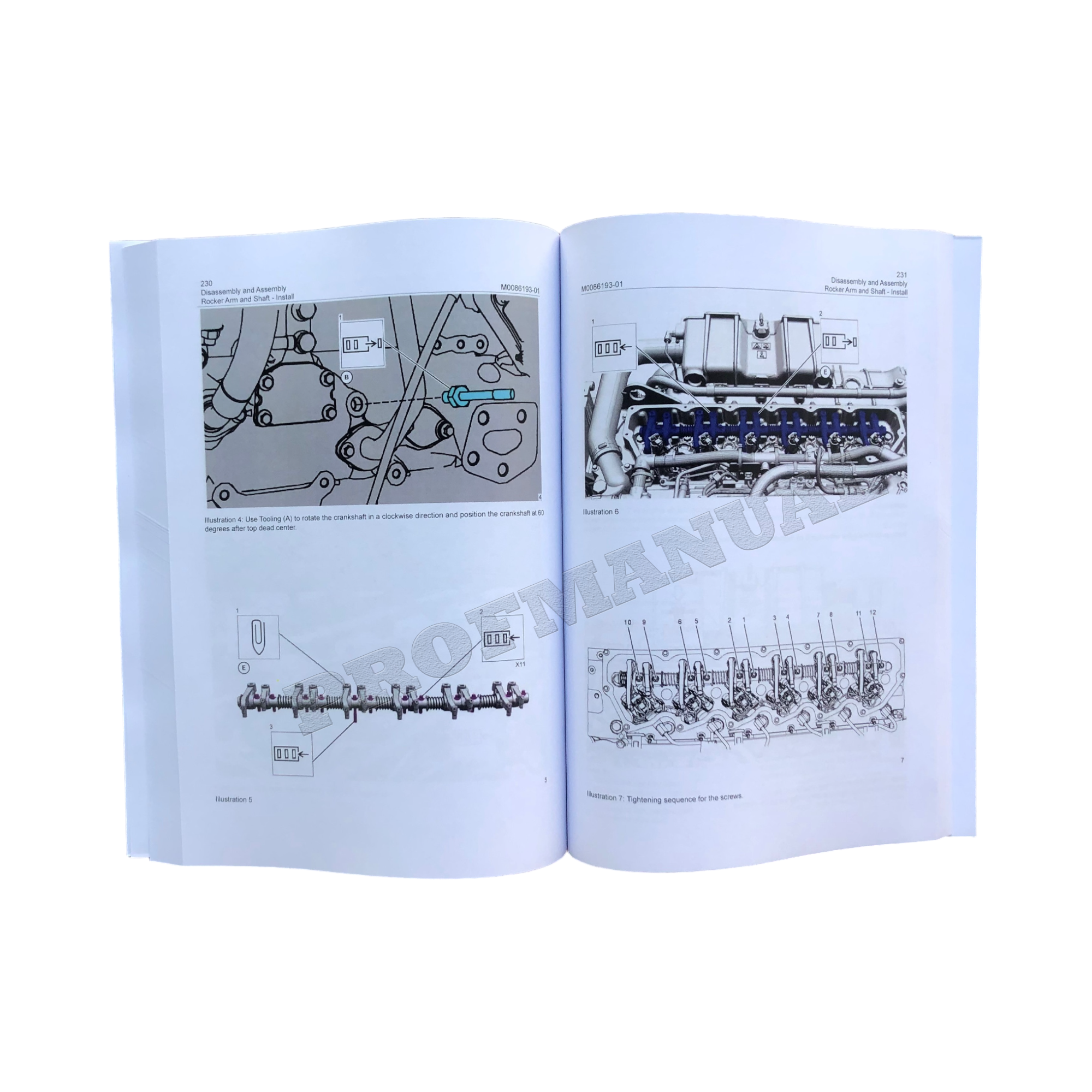 Caterpillar Cat C7.1 Marine engine Disassem Assembly Service Manual SN GJN1-