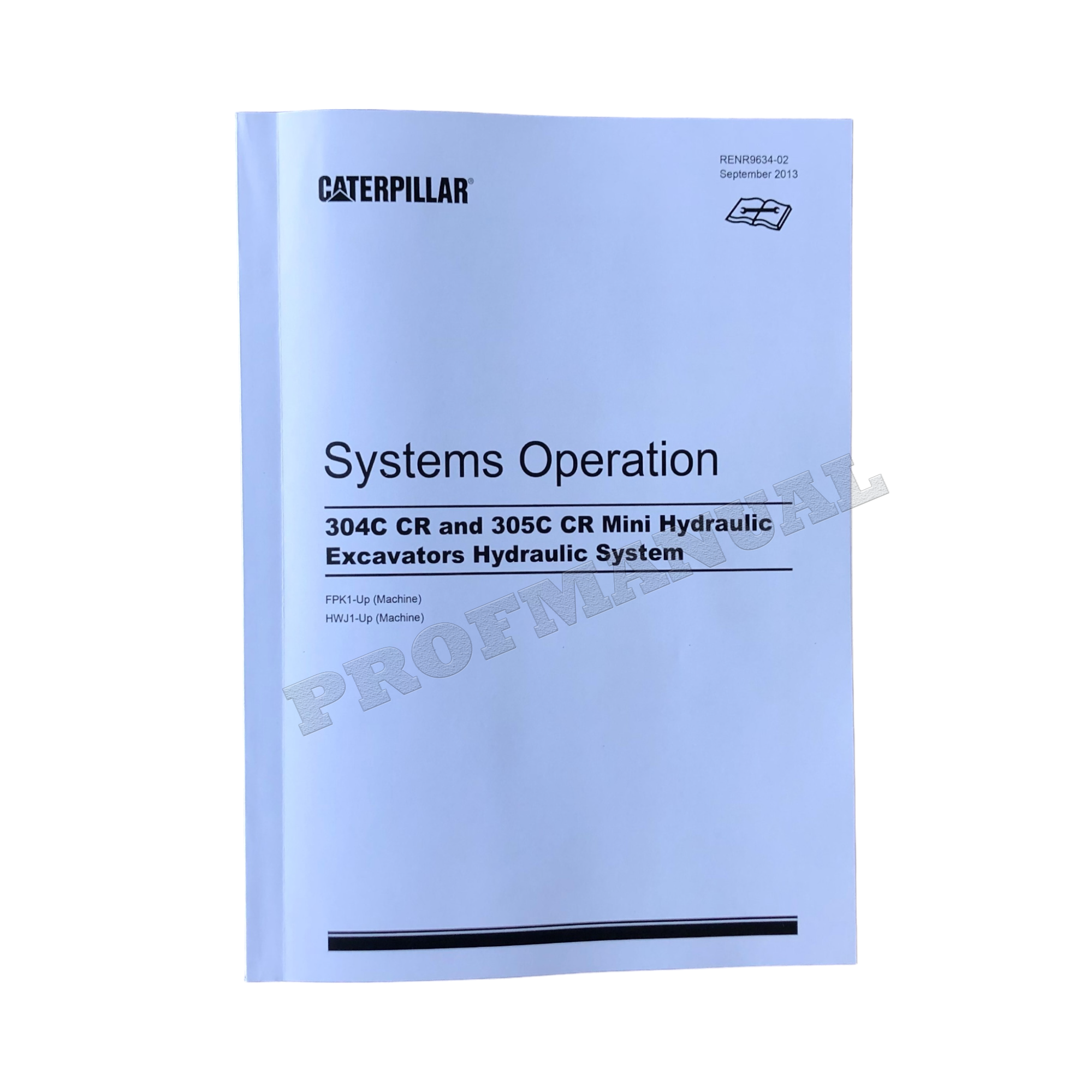 Manual de servicio y operación de sistemas de excavadoras Caterpillar 304C 305C