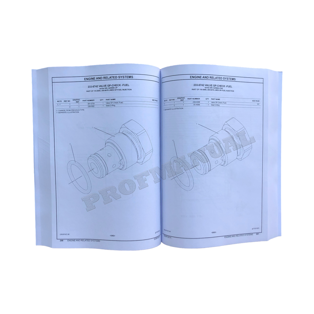 Caterpillar Cat Challenger 95E Agricultural Tractor Parts Catalog Manual