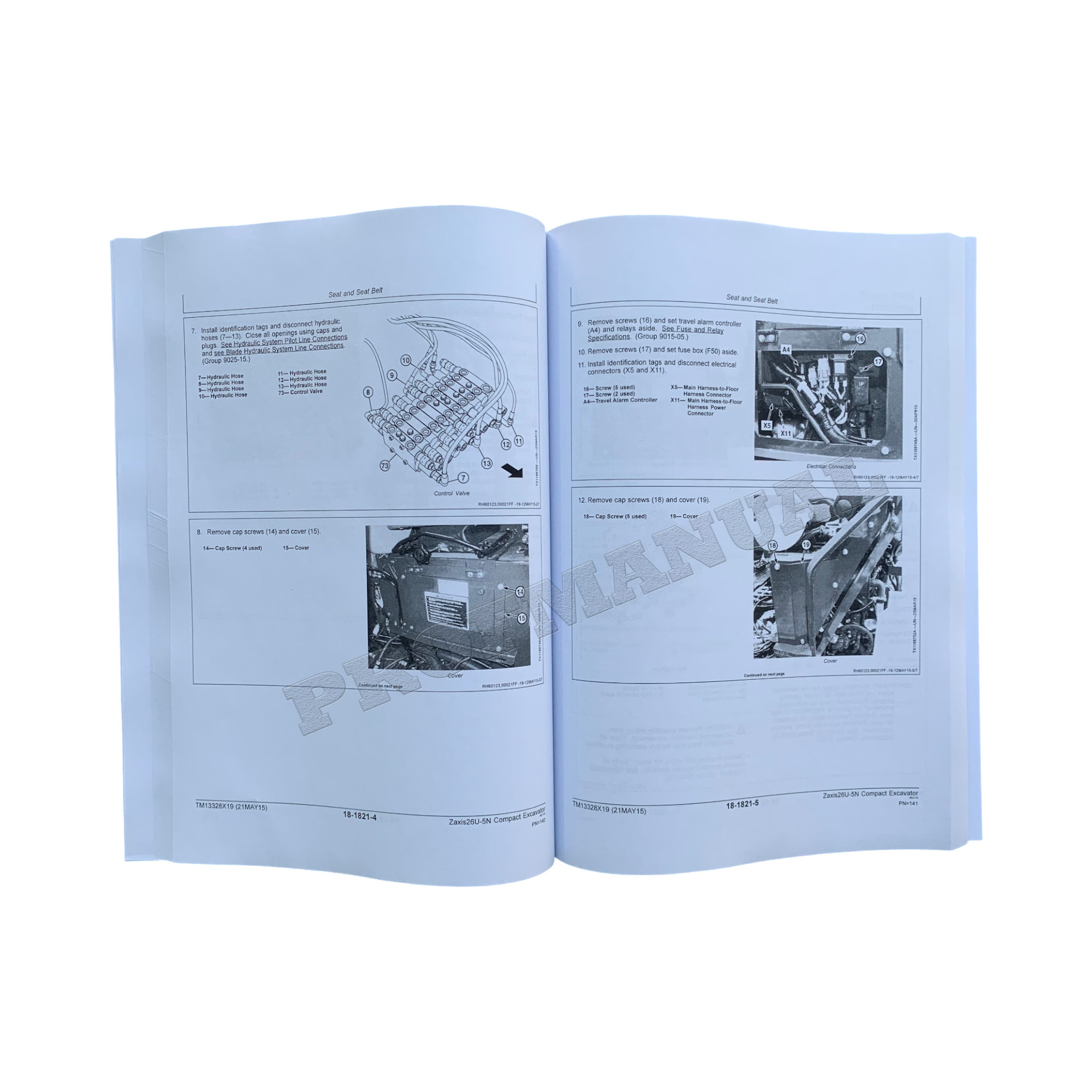HITACHI ZAXIS 26U-5N EXCAVATOR REPAIR SERVICE MANUAL + !BONUS!