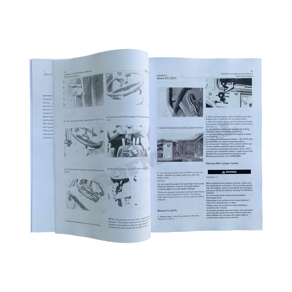 Manual del operador de portaherramientas integrados Caterpillar IT18 IT18B IT28 IT28B