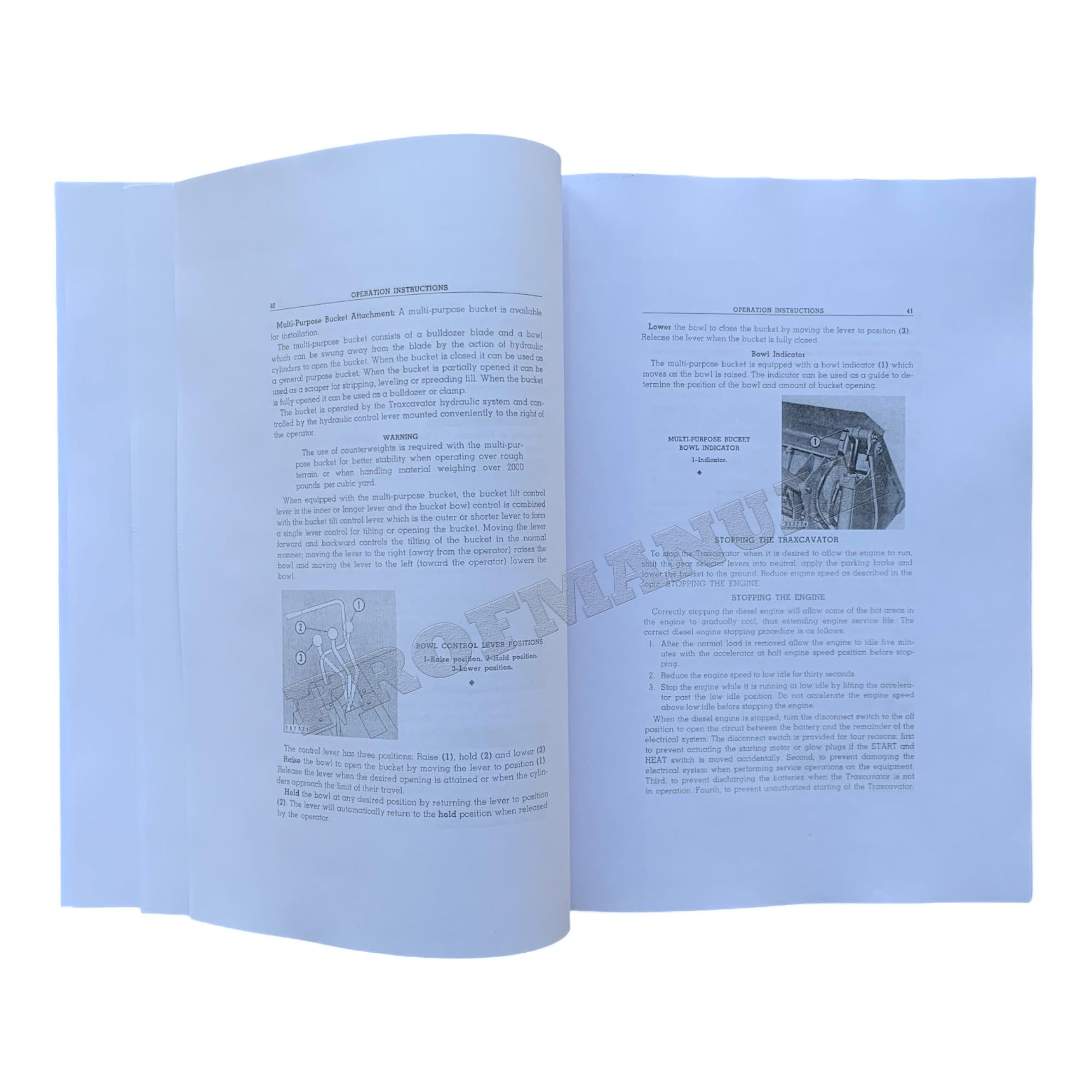 Caterpillar 922 Wheel Loader Operators Maintenance Manual