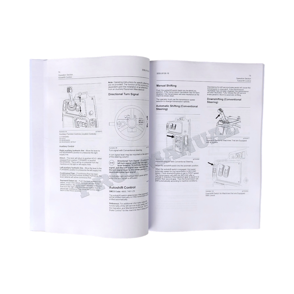 Manual de mantenimiento del operador de la cargadora de ruedas Caterpillar 950 GC TN31-Up M5K1-Up
