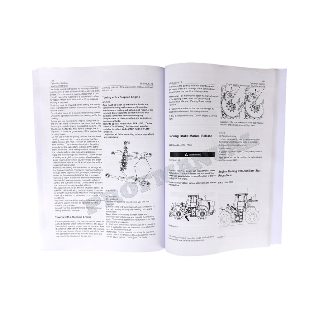 Manual de mantenimiento del operador de cargadoras de ruedas Caterpillar 966M y 972M SEBU9053
