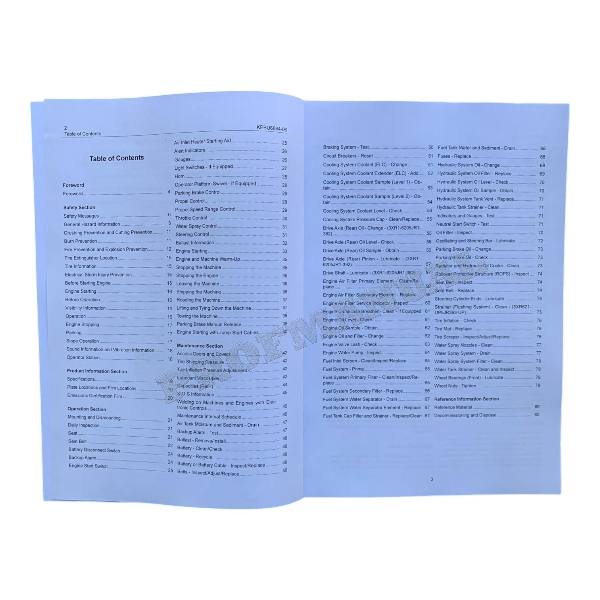 Caterpillar PS 150B PS 200B Paving Compactor Operators Maintenance Manual