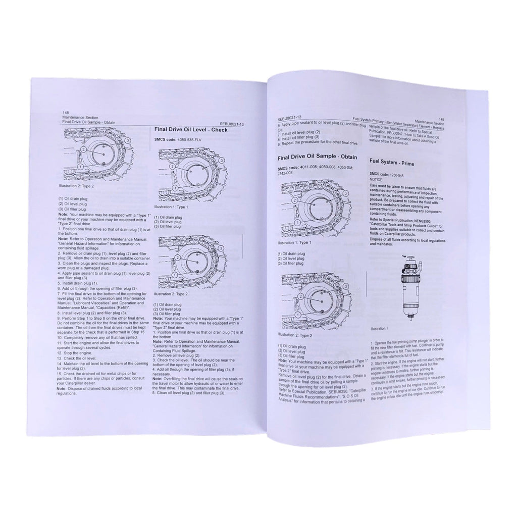 Manual del operador de excavadoras Caterpillar 303.5C, 303C, 304C y 305C CR