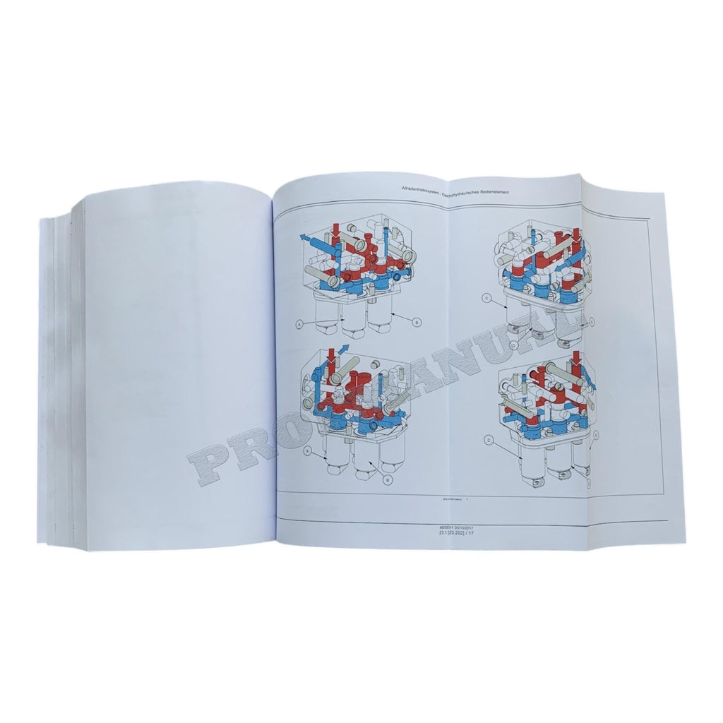 NEW HOLLAND T5.100 T5.110 T5.120 TRAKTOR REPARATURHANDBUCH BUCH