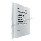 HITACHI ZAXIS ZX 450LC-3 650LC-3 850LC-3 EXCAVATOR OPERATORS MANUAL