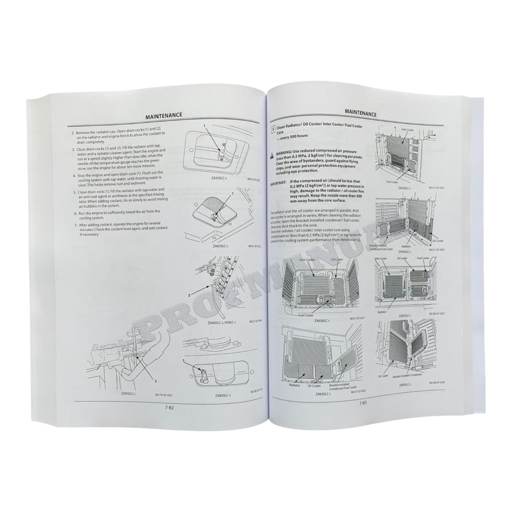 HITACHI ZAXIS ZX 450LC-3 650LC-3 850LC-3 EXCAVATOR OPERATORS MANUAL