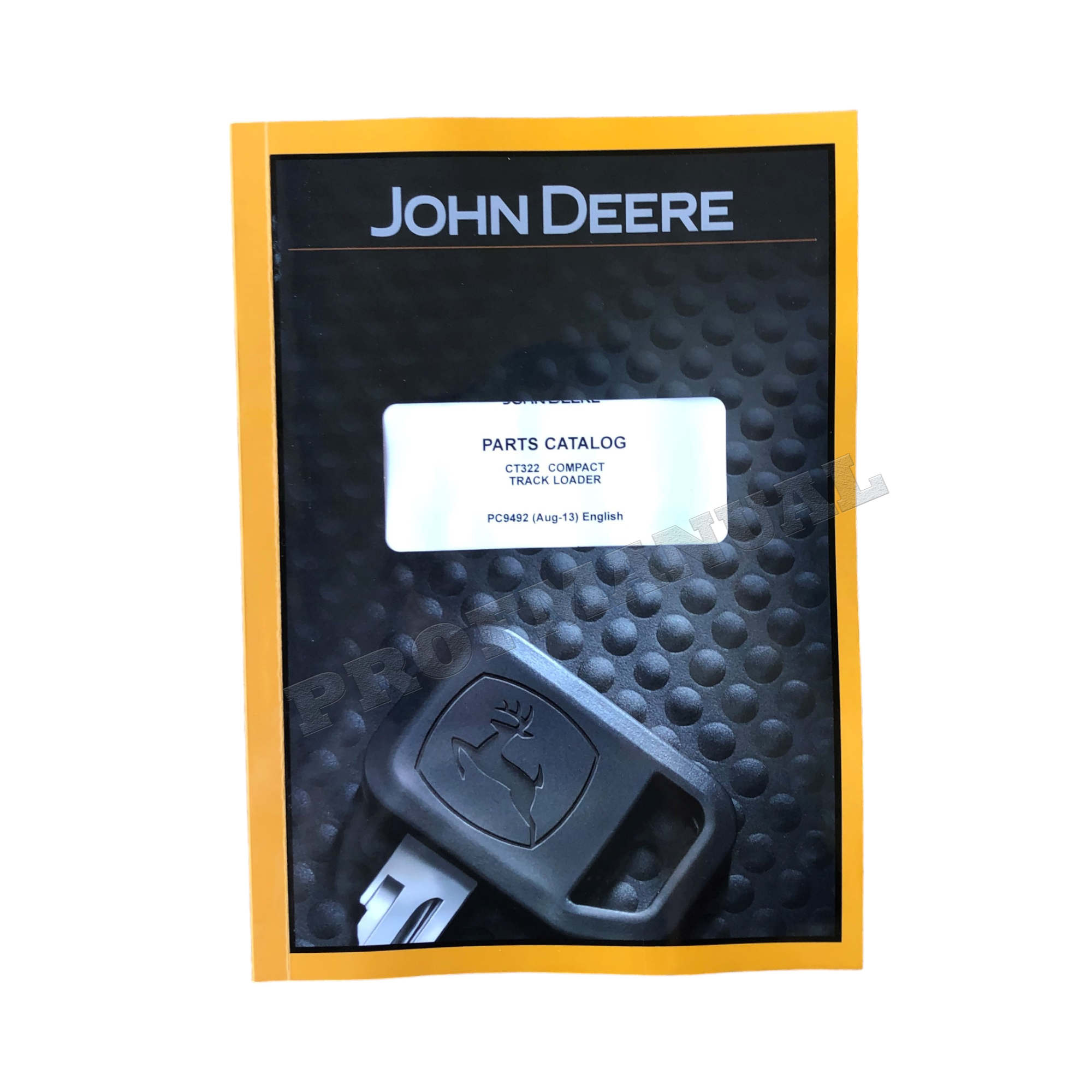 Catálogo de piezas del cargador compacto de orugas JOHN DEERE CT322 + ¡BONIFICACIÓN!