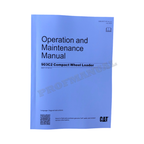 Caterpillar 903C2 Compact Wheel loader Operators Maintenance Manual