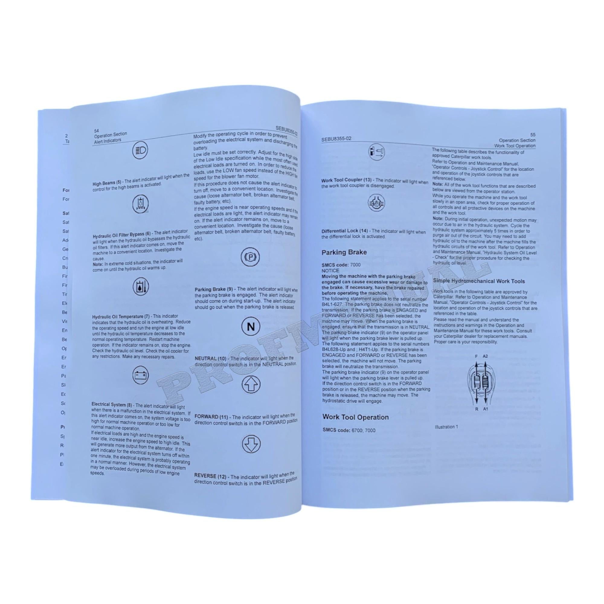 Caterpillar 904H Compact Wheel Loader Operators Maintenance Manual