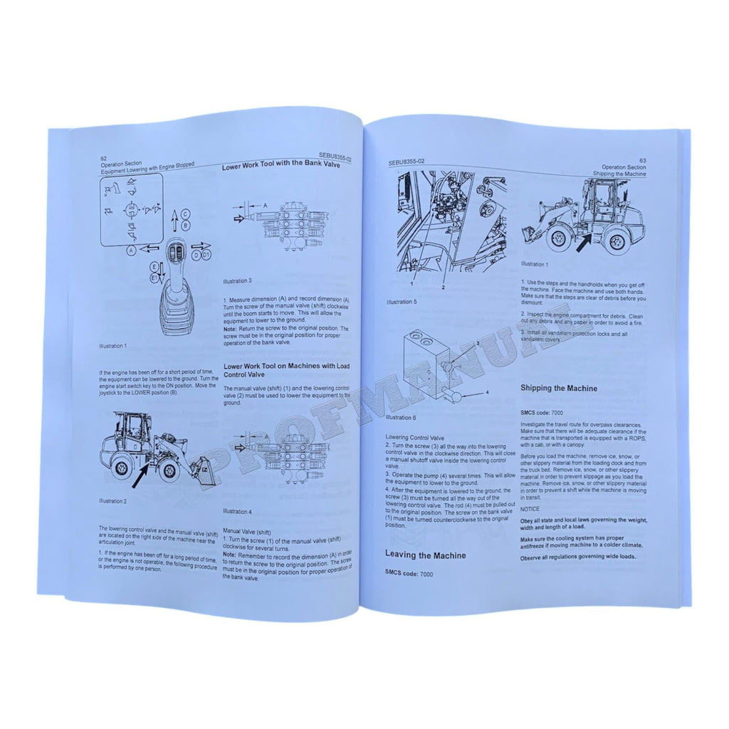 Caterpillar 904H Compact Wheel Loader Operators Maintenance Manual