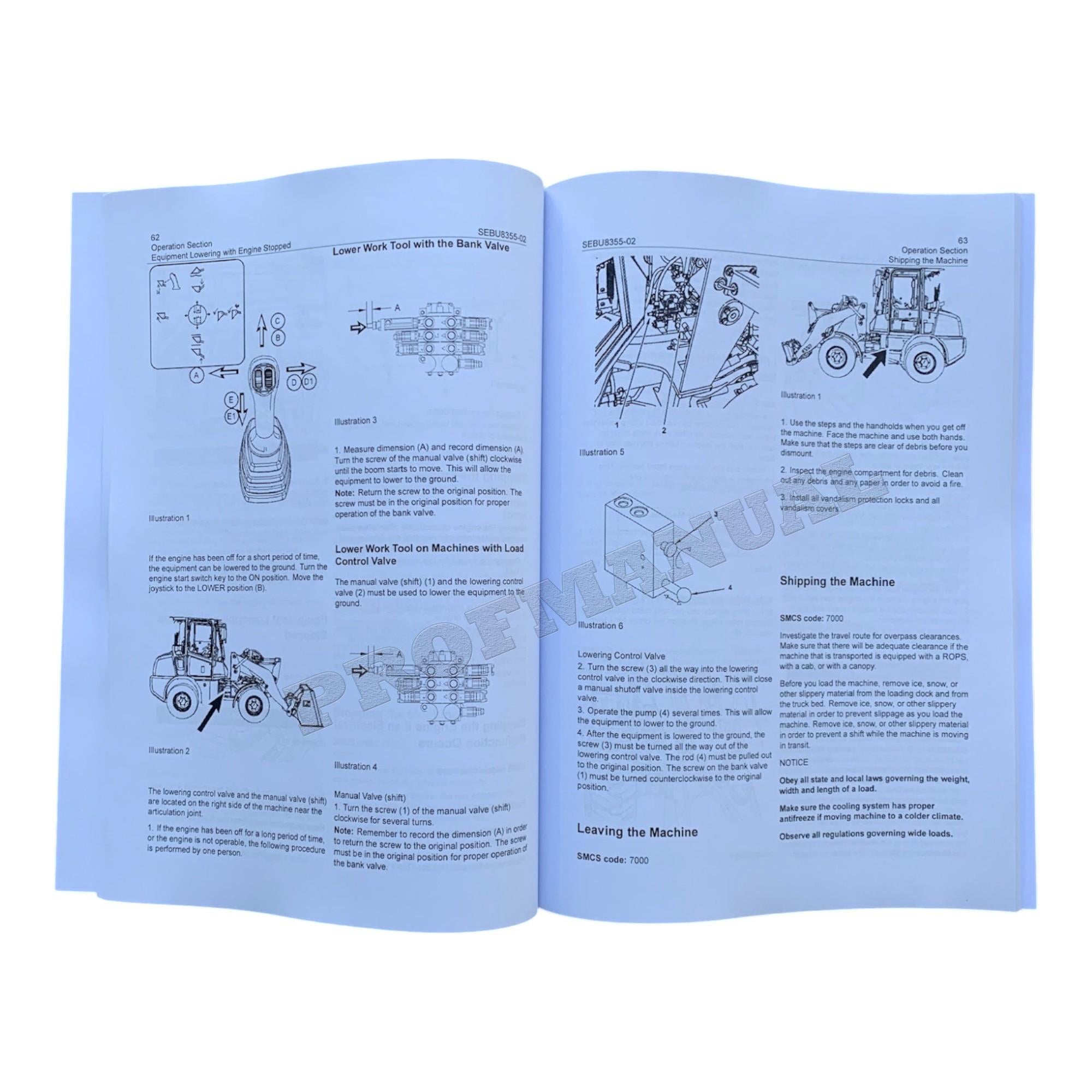 Caterpillar 904H Compact Wheel Loader Operators Maintenance Manual