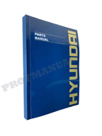Hyundai HL780-9A Wheel Loader Parts Catalog Manual