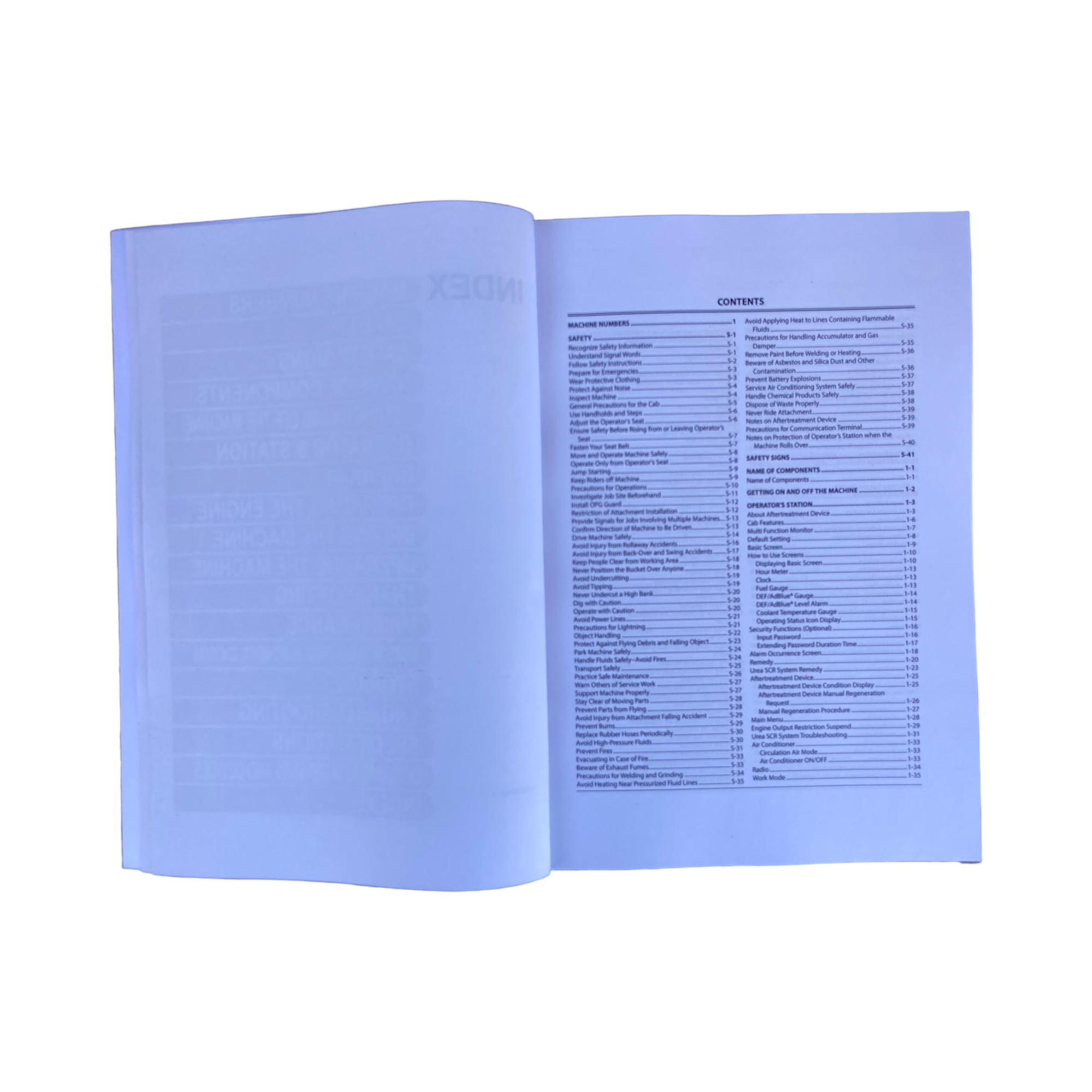 HITACHI ZAXIS ZX 135US-6N 245USLC-6N EXCAVATOR OPERATORS MANUAL