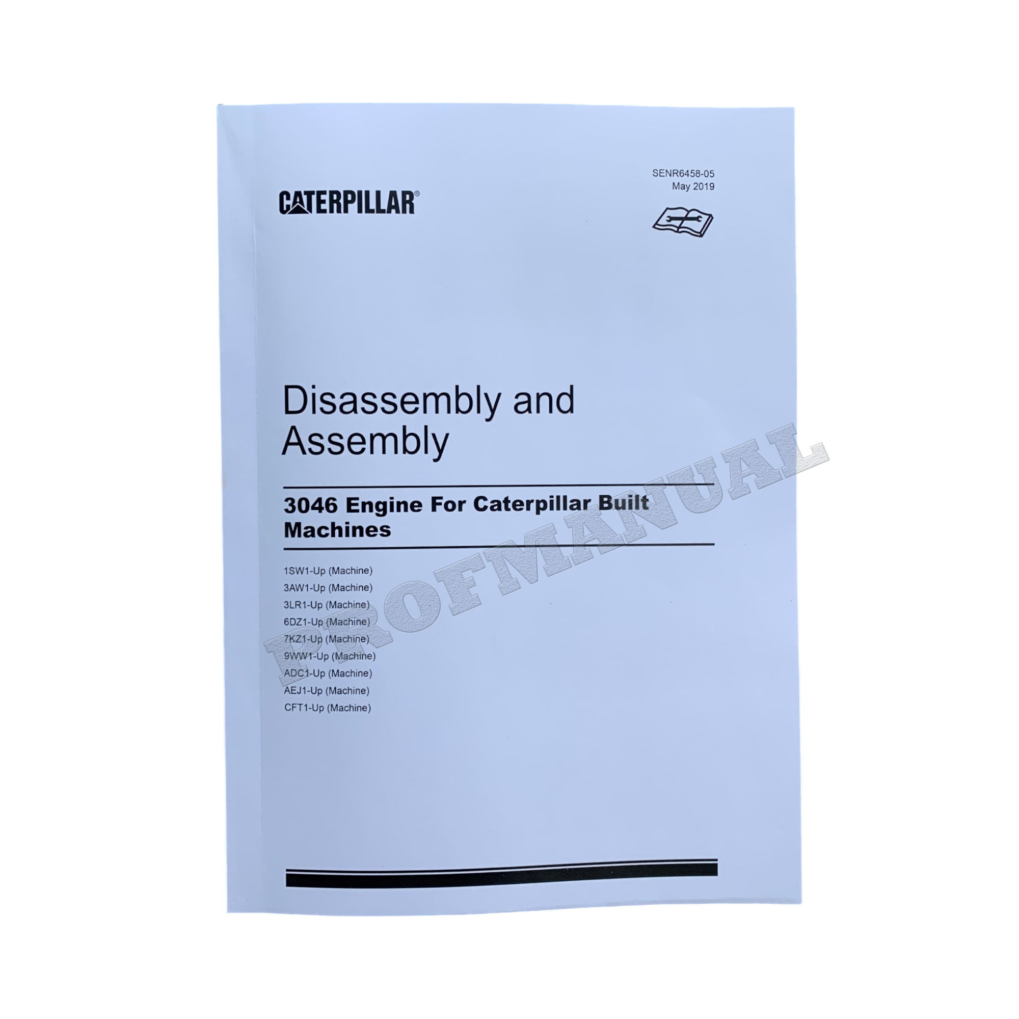 Caterpillar 3046 ENGINE D3C D4C D5C SERIES 3 TRACTOR Manual Disassem Assem +SUPPL