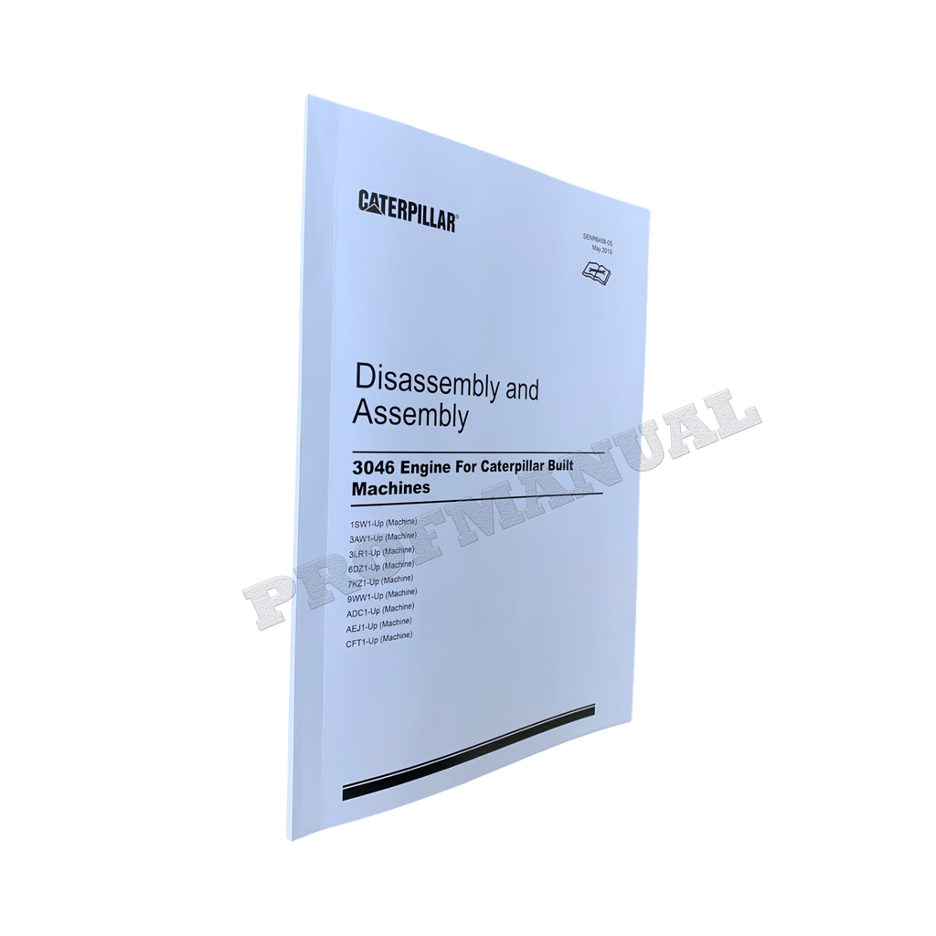 Caterpillar 3046 ENGINE D3C D4C D5C SERIES 3 TRACTOR Manual Disassem Assem +SUPPL