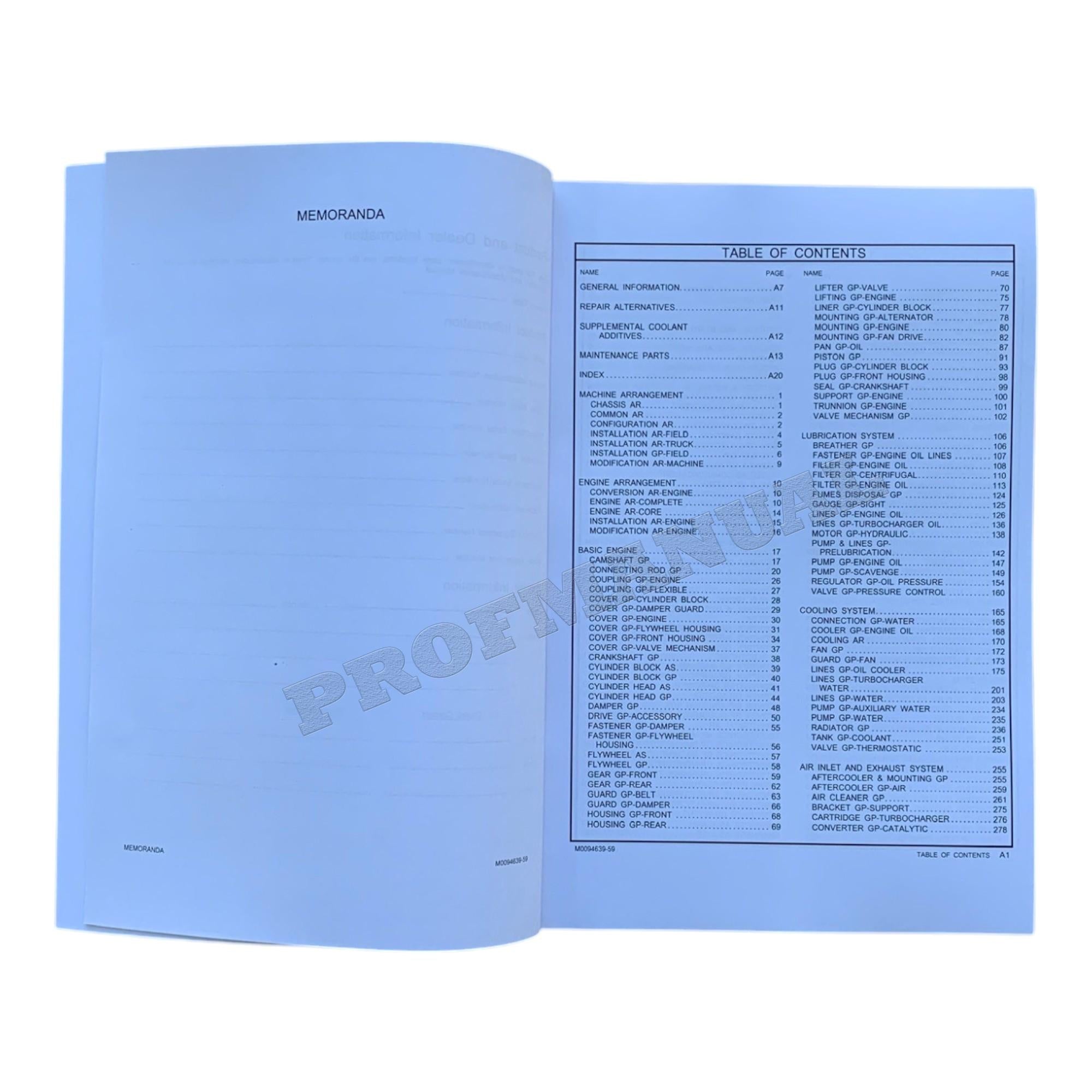 Caterpillar Cat 798 AC Off Highway Truck Parts Catalog Manual