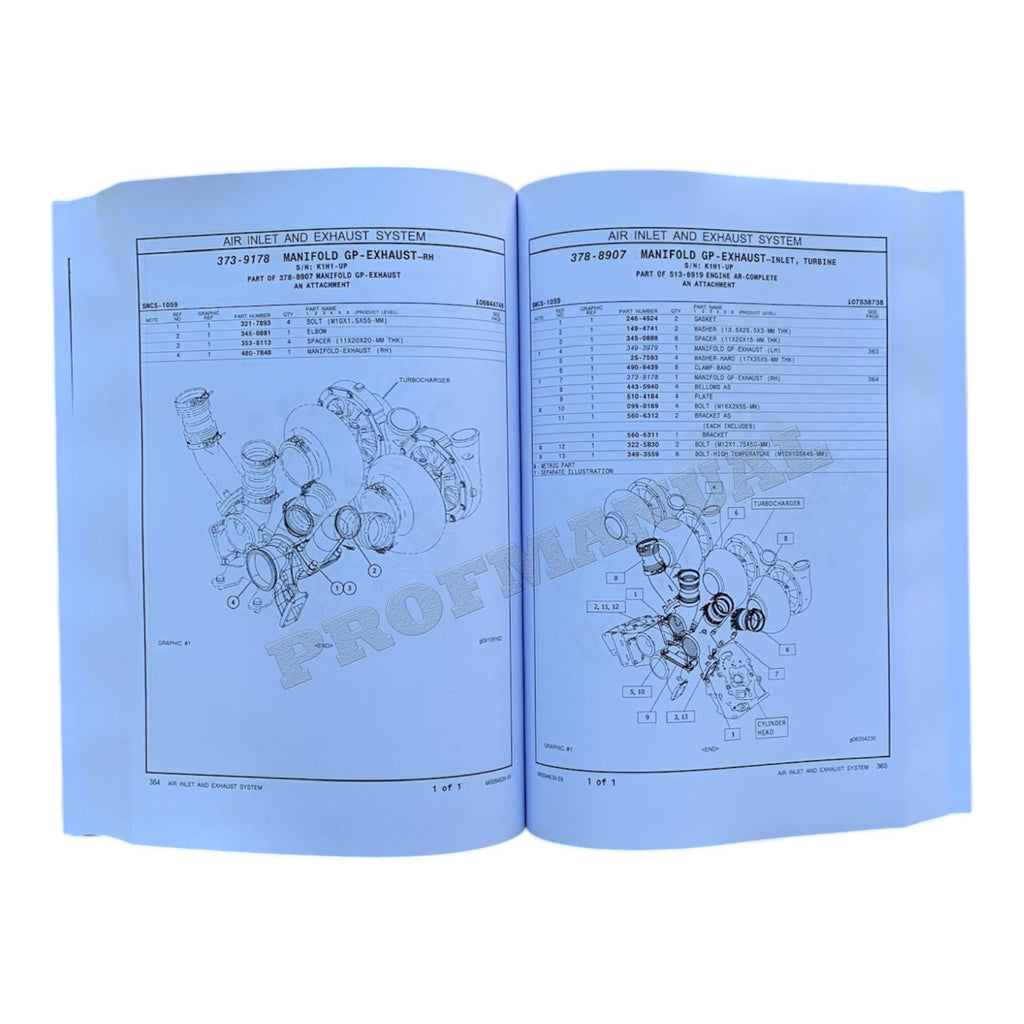 Caterpillar Cat 798 AC Off Highway Truck Parts Catalog Manual