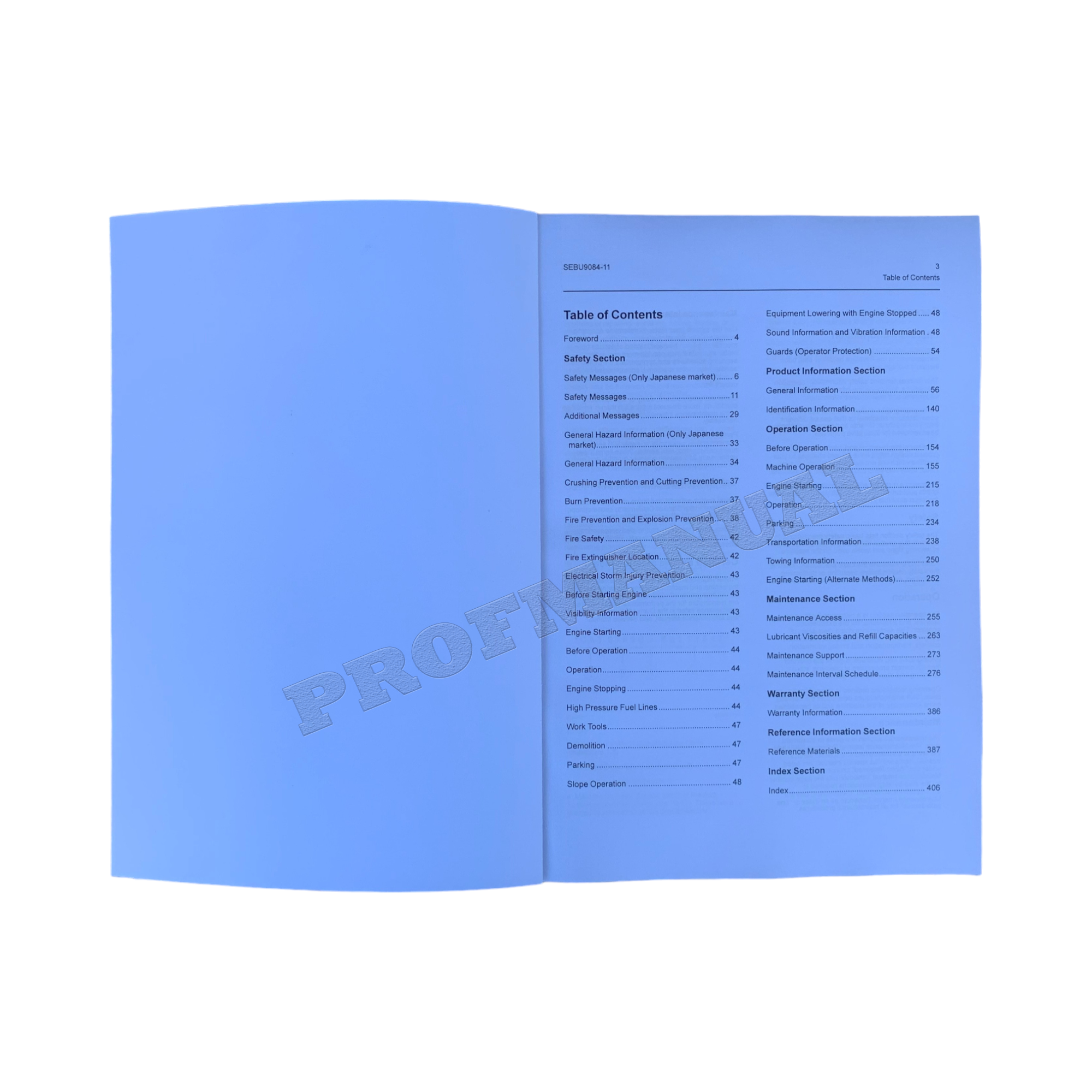 Manual de la máquina CATERPILLAR 226D, 232D, 236D, 239D, 272D, 277D, 279D, 289D, 297D, 297D2, 299D, 299D2