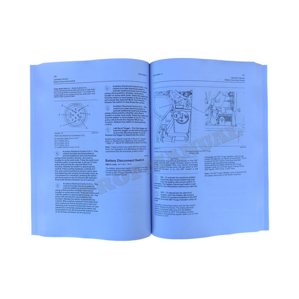 Manual de la máquina CATERPILLAR 226D, 232D, 236D, 239D, 272D, 277D, 279D, 289D, 297D, 297D2, 299D, 299D2