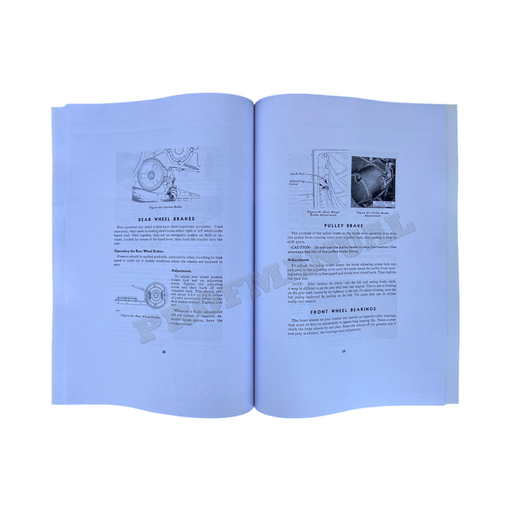 MANUAL DEL OPERADOR DEL TRACTOR JOHN DEERE D