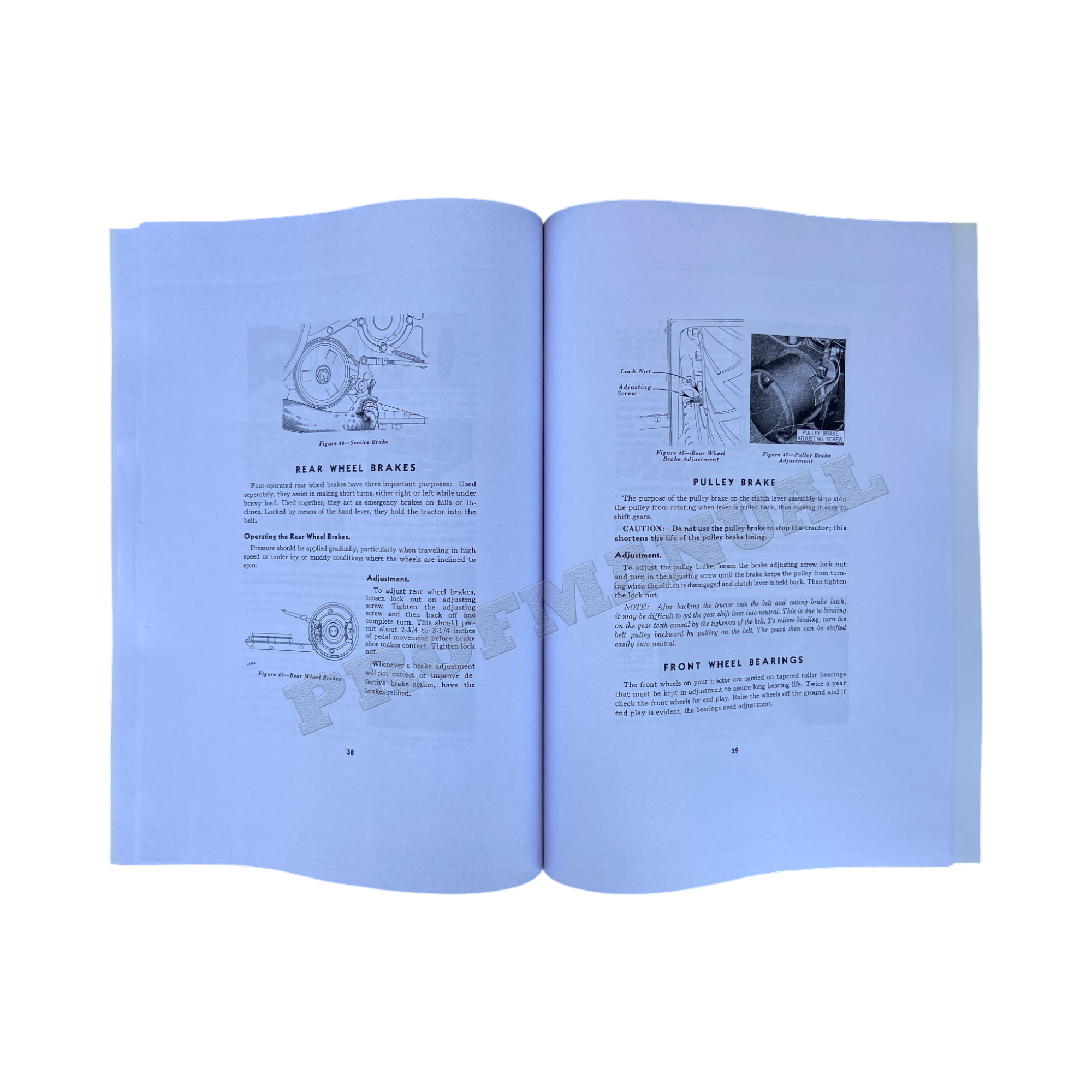 MANUAL DEL OPERADOR DEL TRACTOR JOHN DEERE D
