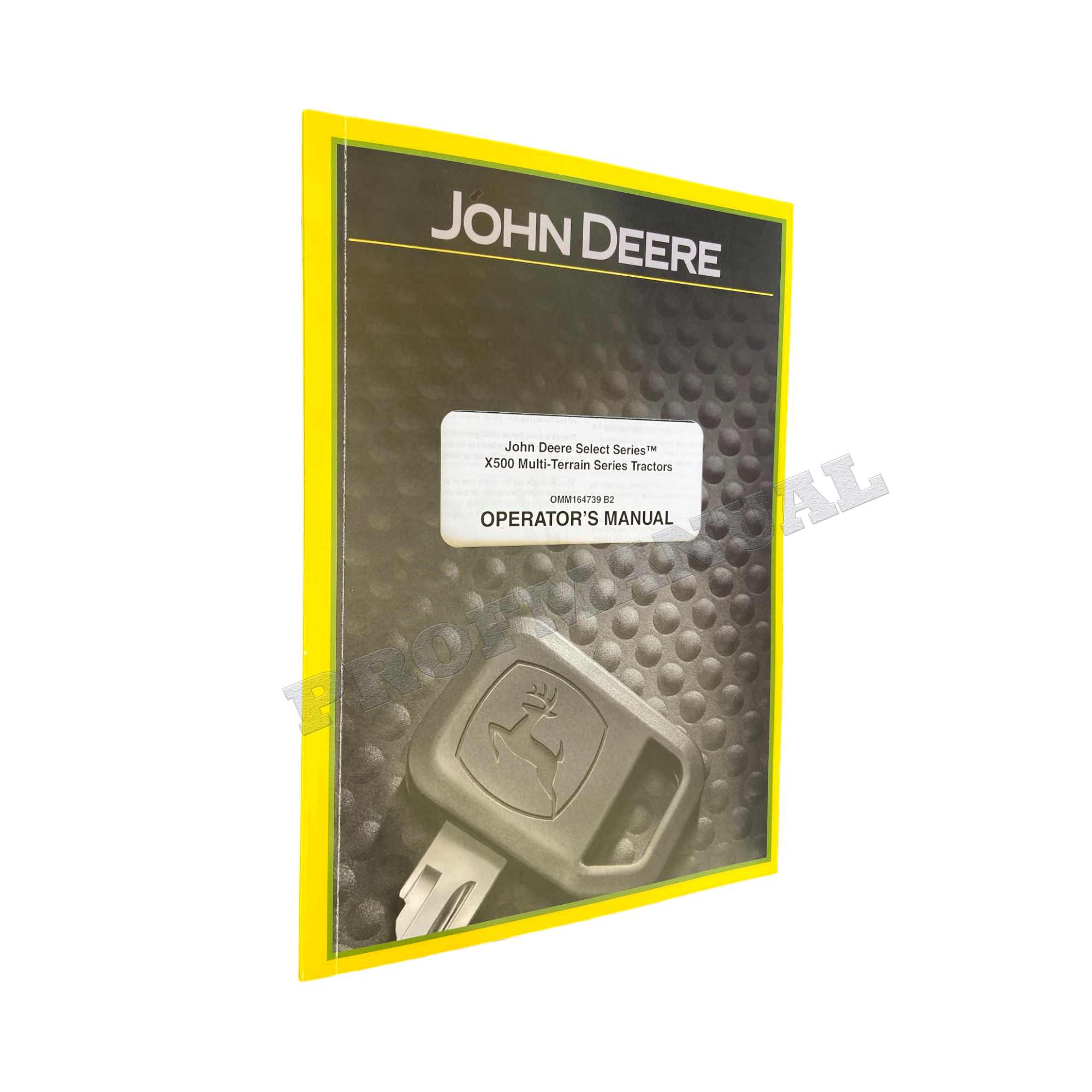 MANUAL DEL OPERADOR DEL TRACTOR JOHN DEERE X500 X530 X534070001-080000+ ¡BONIFICACIÓN!