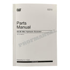 Caterpillar Cat 303.5E Mini Hydraulic Excavator Parts Catalog Manual ser RKY1-Up