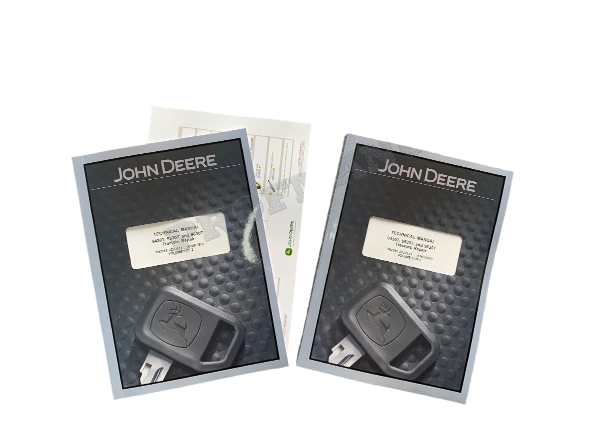 MANUAL TÉCNICO DE REPARACIÓN Y SERVICIO DEL TRACTOR JOHN DEERE 9530T 9630T 9430T +!BONIFICACIÓN! 