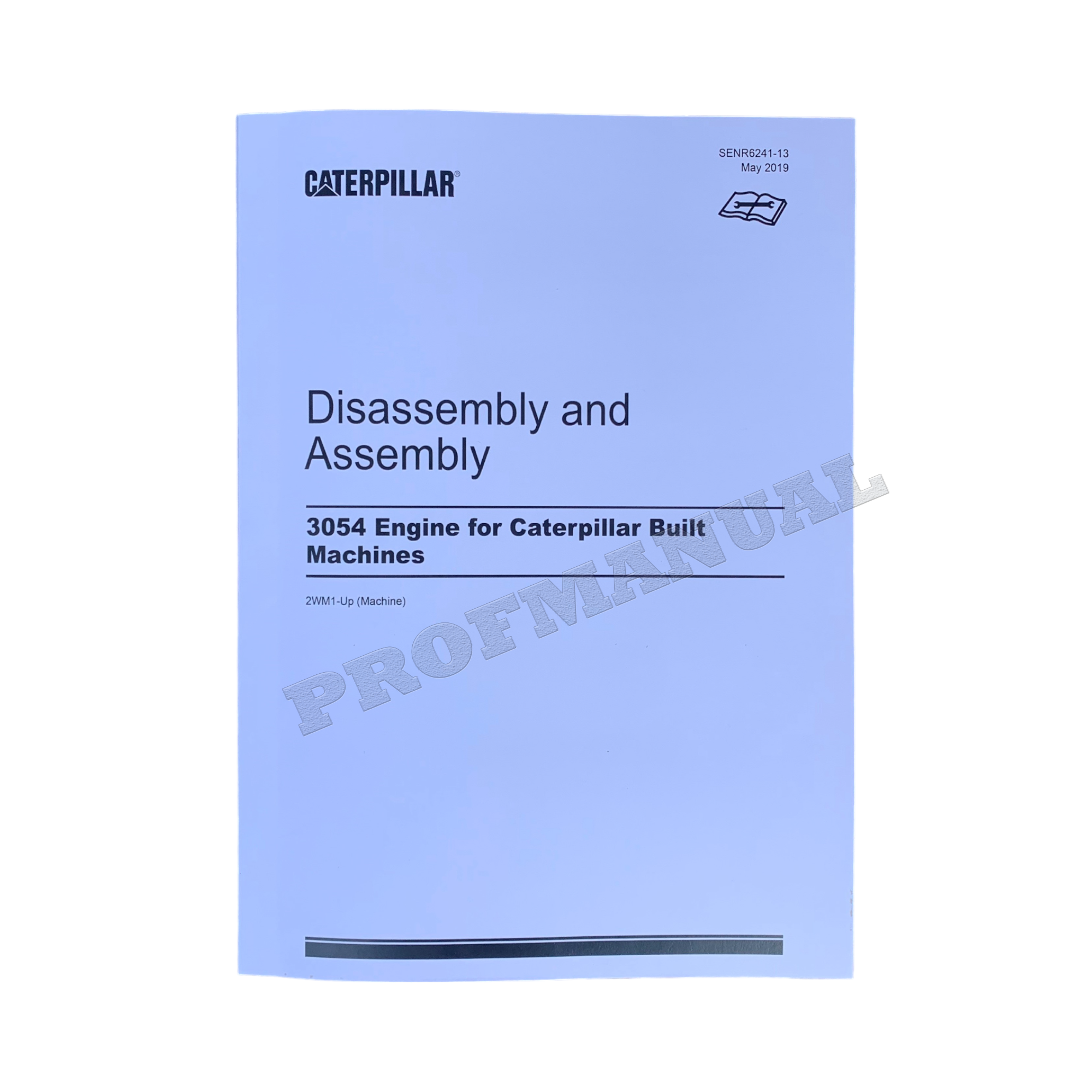 Caterpillar Cat 3054 Engine Built Machine Disassembly Assembly Manual
