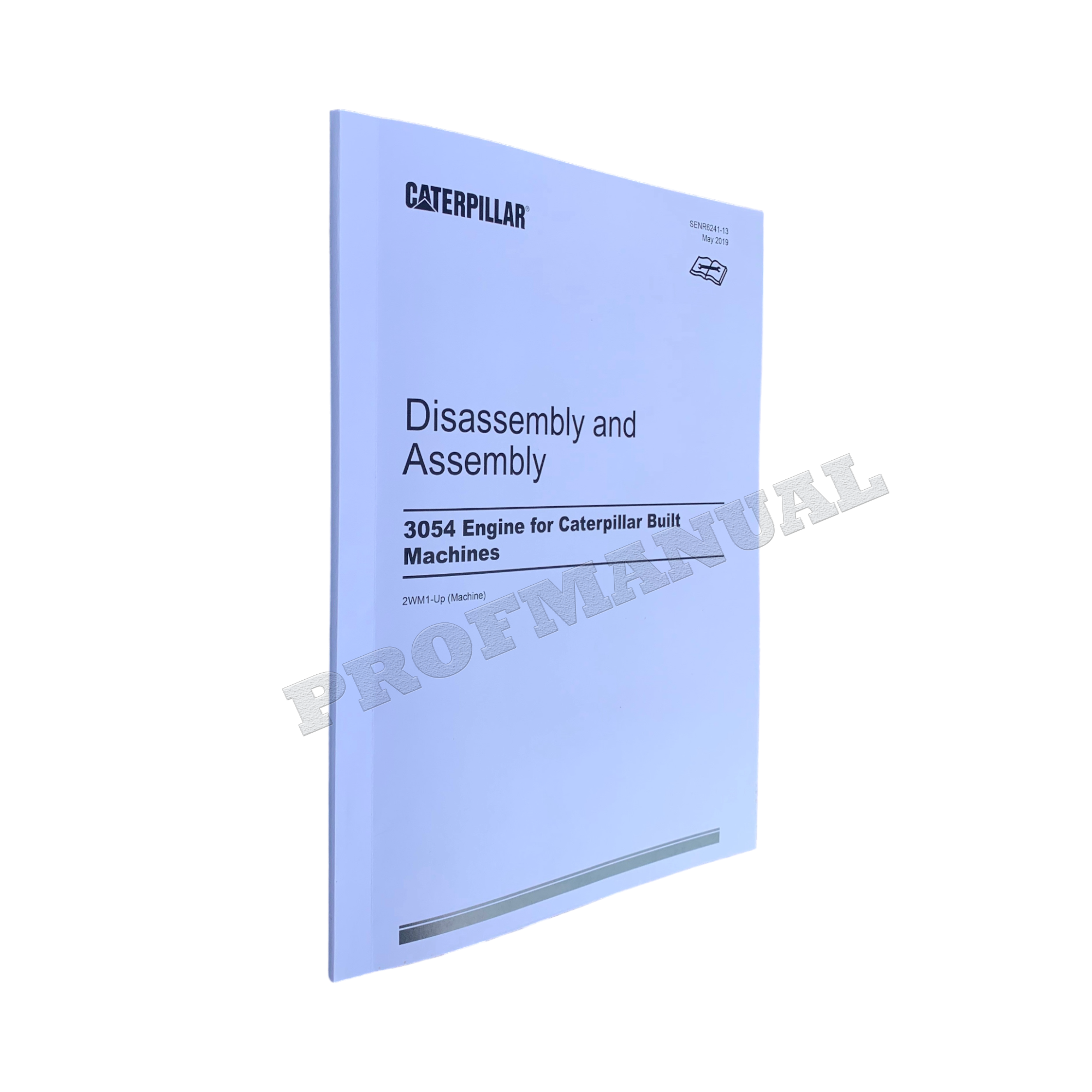 Caterpillar Cat 3054 Engine Built Machine Disassembly Assembly Manual
