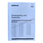 Caterpillar CAT 3126B ENGINE Built Machine Manual Disassembly Assembly