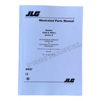 JLG 450A 450AJ Series II Boom Lift Parts Catalog Manual
