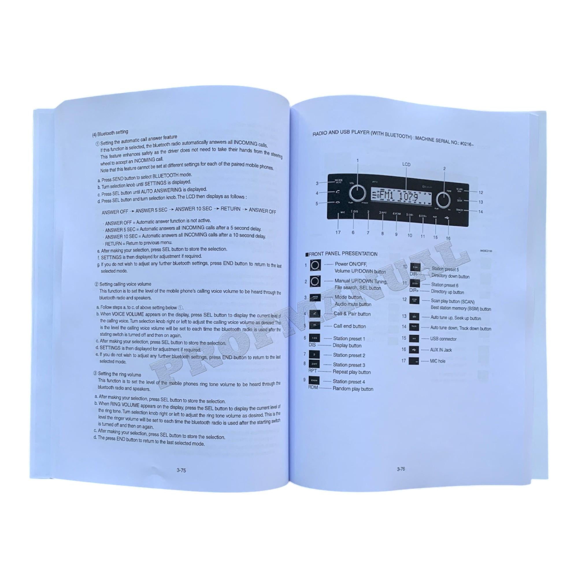 Hyundai HL960 WHEEL LOADER Operators Maintenance Manual