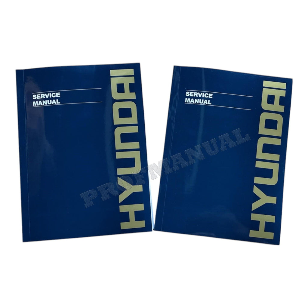 Hyundai HX300L CRAWLER EXCAVATOR Hardcover Repair Service Manual